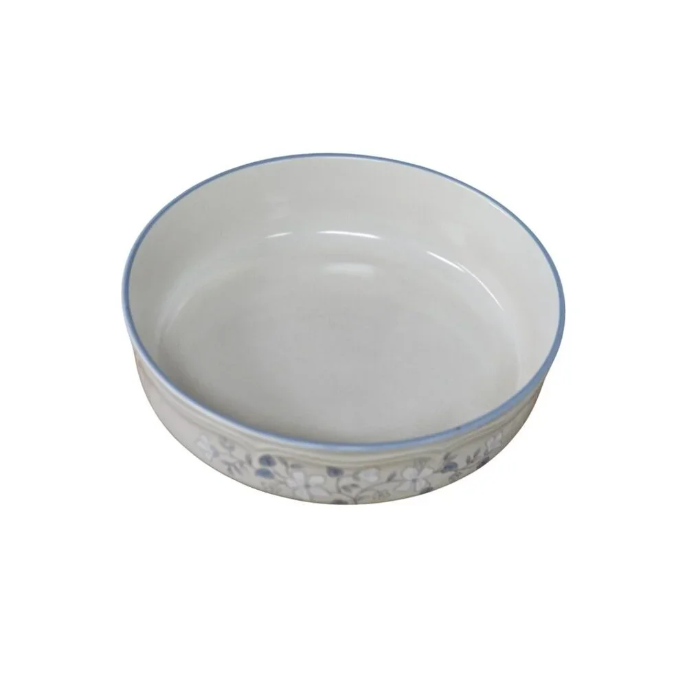 Covington Avondale Stoneware Floral Round Casserole Dish - Picture 2 of 8